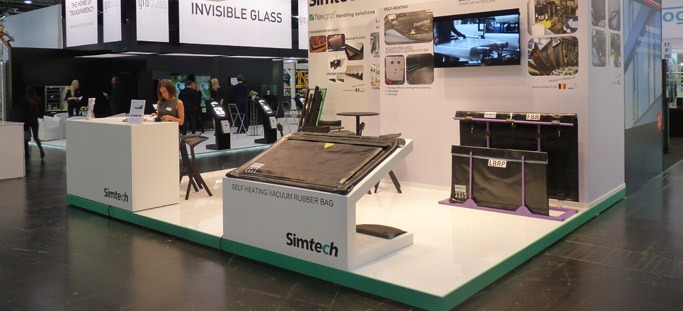 Stand de présentation Simtech