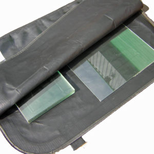 Poche de dégazage avec ZIP pour cuisson de verre plat