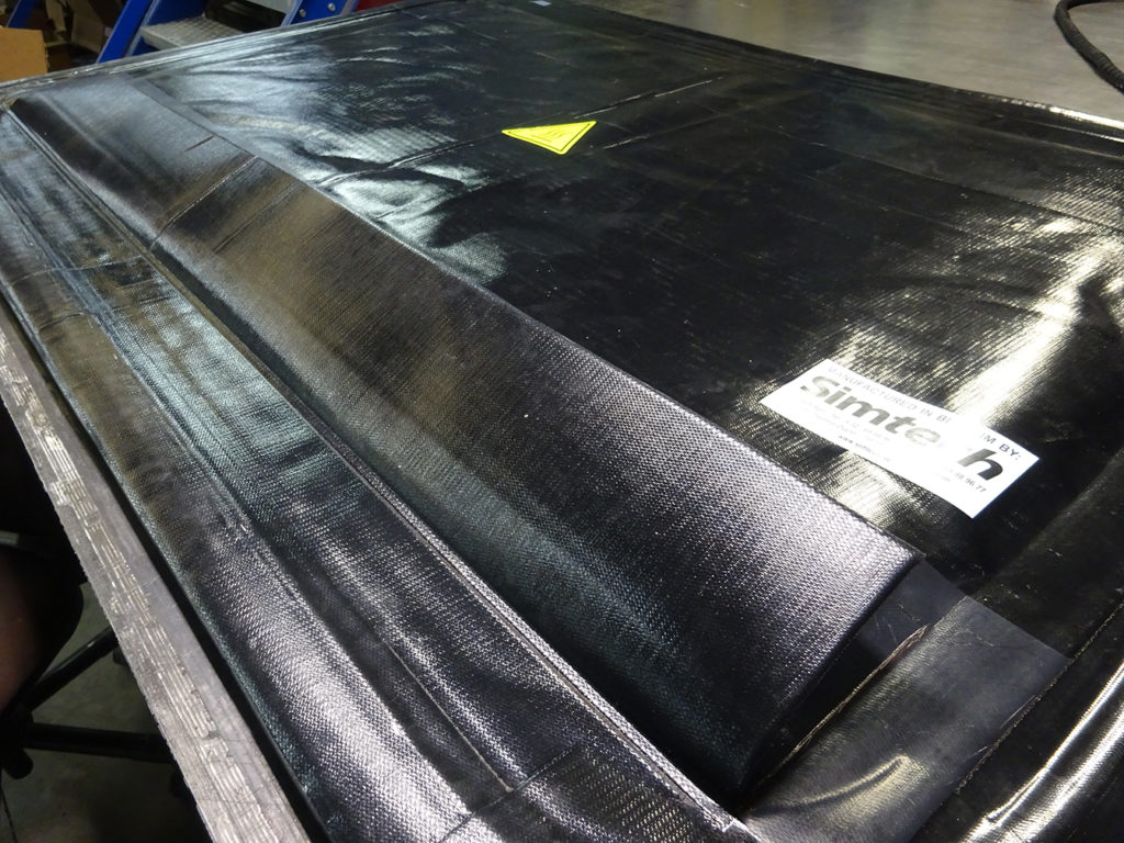 Poche à vide de feuilletage auto-chauffante SHBR